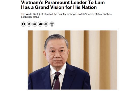 Từ “phép màu tăng trưởng” đến tham vọng 2045: Tầm nhìn lớn của Việt Nam dưới lăng kính quốc tế