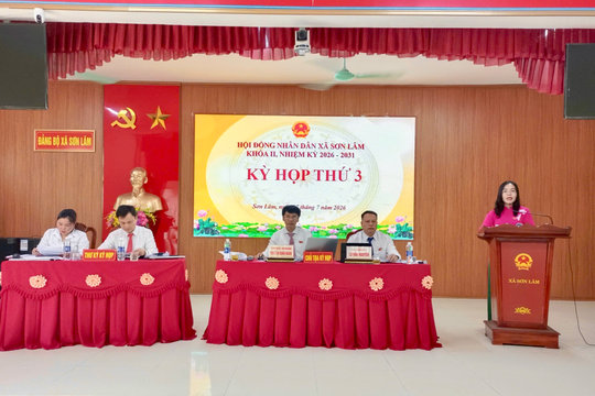 Kỳ họp thứ Ba, HĐND xã Sơn Lâm (Nghệ An) Khóa II: Phát huy kết quả, quyết tâm hoàn thành cao nhất mục tiêu năm 2026