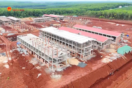 Gia Lai chạy đua tiến độ hoàn thành 7 trường nội trú vùng biên