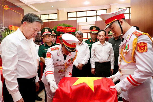 Tổng Bí thư, Chủ tịch nước Tô Lâm: "Mỗi hài cốt liệt sĩ được tìm thấy là sự trở về của một phần lịch sử"