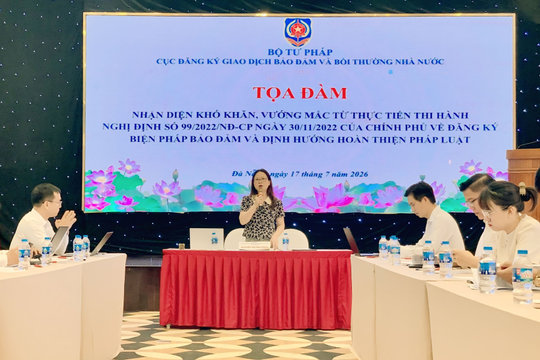 Hoàn thiện pháp luật về đăng ký biện pháp bảo đảm từ thực tiễn thi hành Nghị định 99/2022/NĐ-CP