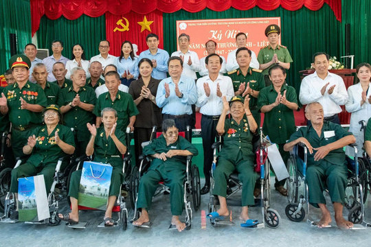 Sẽ tăng mức trợ cấp cho thương binh, bệnh binh, thân nhân liệt sĩ
