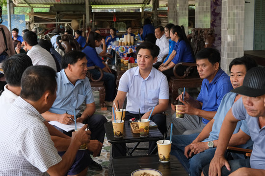 Gặp gỡ, đối thoại qua mô hình "Café An Ninh - Chuyện dân mình"