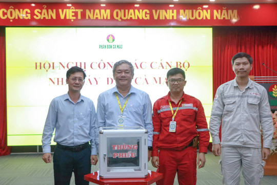 Nhà máy Đạm Cà Mau k iến tạo đội ngũ lãnh đạo bản lĩnh, chuyên nghiệp, sẵn sàng bứt phá