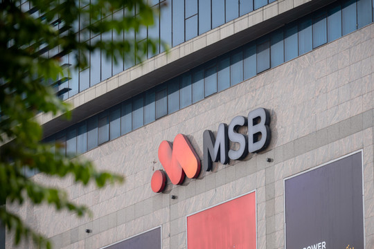 MSB được Ngân hàng Nhà nước chấp thuận tăng vốn điều lệ lên tối đa 37.440 tỷ đồng