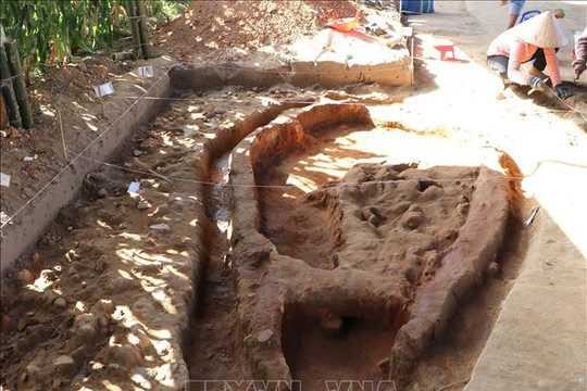 Phát hiện mới về Thành cổ Châu Sa của người Chăm cổ