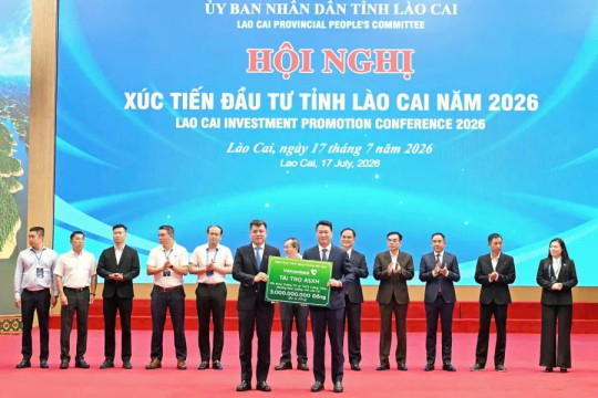 Vietcombank tài trợ 3 tỷ đồng xây dựng Trường Tiểu học và THCS Cường Thịnh, tỉnh Lào Cai
