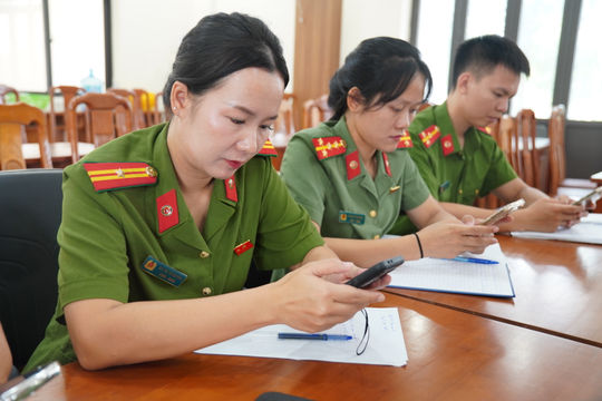 Nâng cao chất lượng công tác tuyên truyền, bồi dưỡng kỹ năng biên tập, viết tin bài cho cán bộ chiến sĩ Công an xã