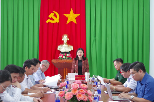 Đoàn ĐBQH tỉnh Đắk Lắk khảo sát việc thực hiện Luật Đất đai tại phường Tân An