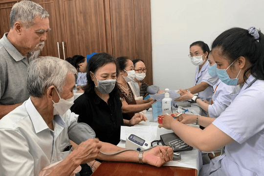 TP. Hồ Chí Minh: Hơn 732.000 người dân đã được khám sức khỏe