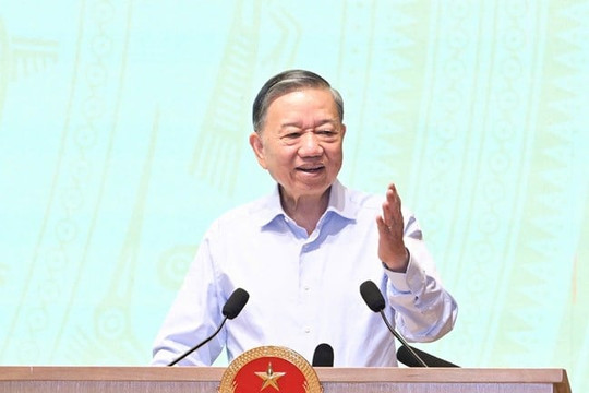 Remarks by General Secretary, President To Lam at Cabinet meeting