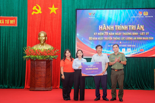 Tiếp nối truyền thống "Uống nước nhớ nguồn" mùa tri ân tháng Bảy