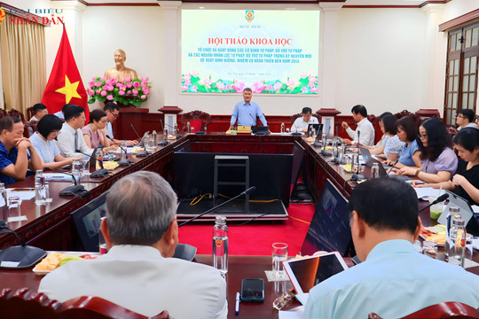 Hoàn thiện tổ chức, hoạt động của các cơ quan tư pháp, thiết chế bổ trợ tư pháp