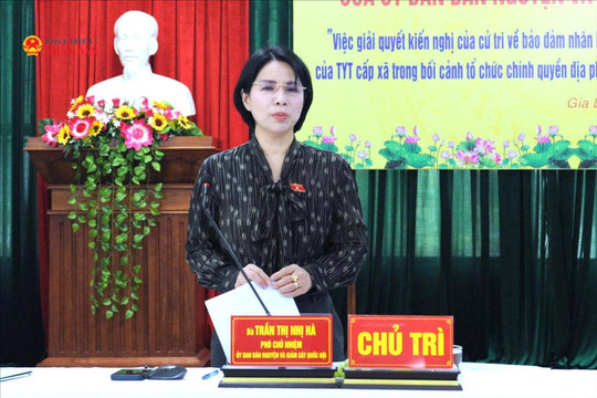 Ủy ban Dân nguyện và Giám sát làm việc với Sở Y tế tỉnh Gia Lai
