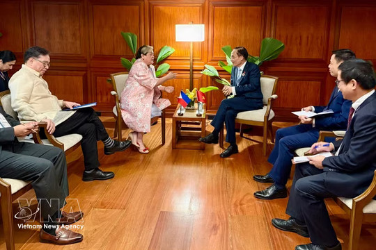 Vietnam promotes bilateral cooperation with Philippines, EU, Norway on AMM-59 sidelines