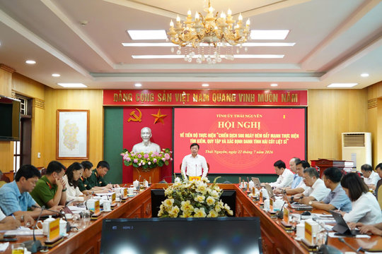 Thái Nguyên đẩy mạnh chiến dịch tìm kiếm hài cốt liệt sĩ