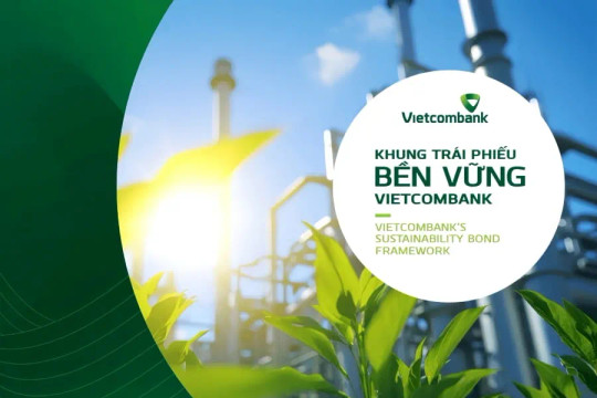 Vietcombank tiếp tục nằm trong Top 20 doanh nghiệp có chỉ số phát triển bền vững tốt nhất thị trường năm 2026