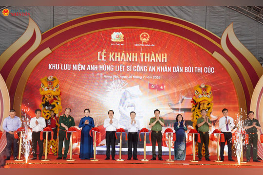 Bộ trưởng Lương Tam Quang: Từ hôm nay, lực lượng CAND và Nhân dân cả nước có thêm một "địa chỉ đỏ" giáo dục truyền thống cách mạng