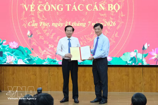Do Thanh Binh named Secretary of Can Tho municipal Party Committee