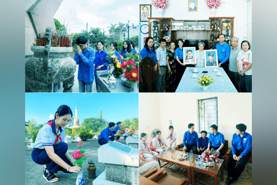 Tiếp nối hành trình tri ân bằng trái tim, sức trẻ