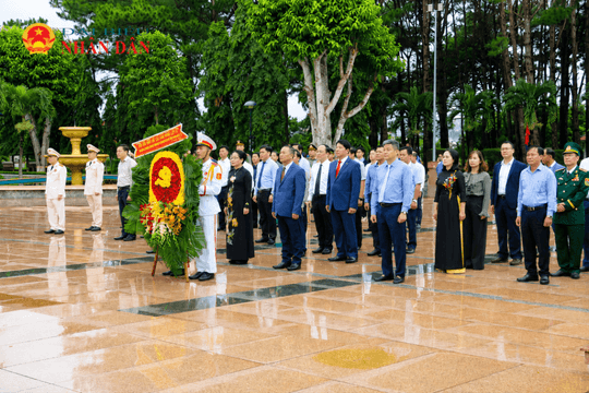 Đắk Lắk: Tổ chức Lễ viếng Nghĩa trang Liệt sĩ nhân kỷ niệm 79 năm Ngày Thương binh - Liệt sĩ