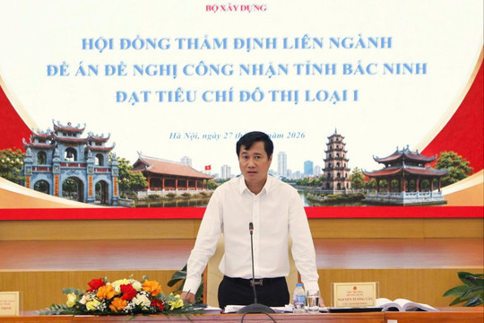 Bắc Ninh được Hội đồng thẩm định thống nhất đạt tiêu chí đô thị loại I