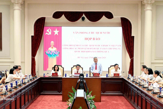 State President promulgates three ordinances