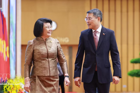 Prime Minister meets with Cambodian National Assembly President