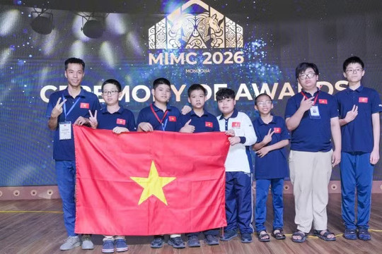 Đội tuyển Ngôi Sao Hoàng Mai đạt thành tích ấn tượng tại Kỳ thi Toán quốc tế MIMC 2026