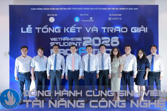 Vietcombank đồng hành phát triển tài năng AI tại Vietnamese Student HackAIthon 2026