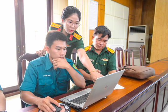 An Giang: Tập huấn số hóa hồ sơ, giải quyết thủ tục hành chính ngành Quân lực