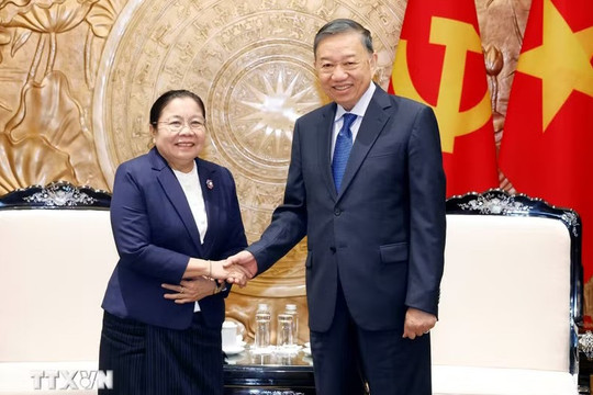 Việt Nam- Lào: Tăng cường hợp tác về công tác xây dựng Đảng