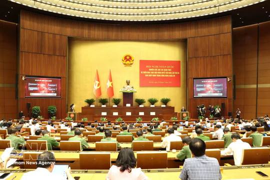 National teleconference disseminates resolutions of 14th Party Central Committee’s third session