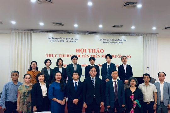 Việt Nam - Nhật Bản hợp tác thực thi bản quyền trên môi trường số