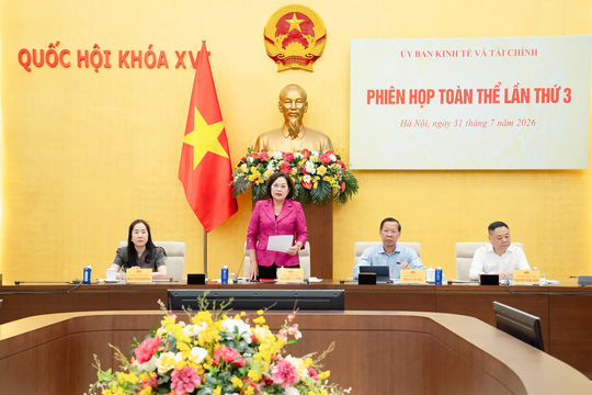 Phó Chủ tịch Quốc hội Nguyễn Thị Hồng dự Phiên họp toàn thể của Ủy ban Kinh tế và Tài chính