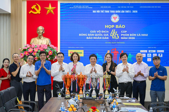 14 đội tranh tài tại Giải vô địch bóng bàn quốc gia Báo Nhân Dân lần thứ 44