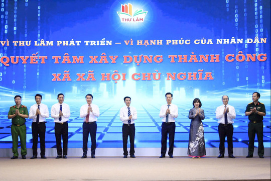 Xã Thư Lâm khởi động chương trình triển khai thực hiện xây dựng mô hình “Xã xã hội chủ nghĩa”