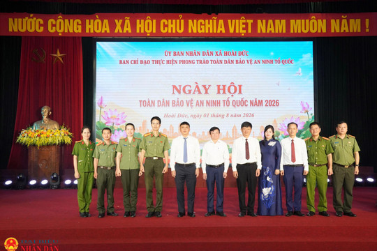 Xây dựng phong trào toàn dân bảo vệ ANTQ là nhiệm vụ quan trọng, thường xuyên của cả hệ thống chính trị ở cơ sở