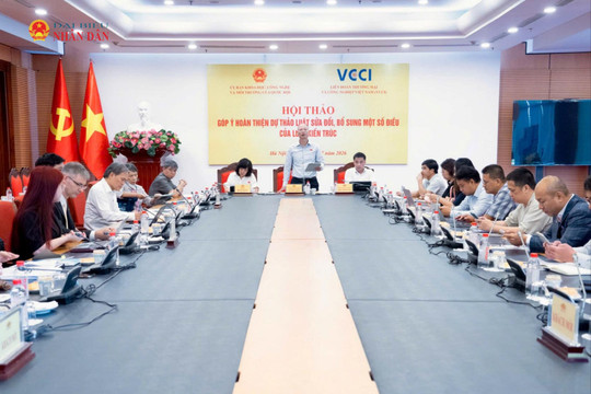 Góp ý hoàn thiện dự thảo Luật sửa đổi, bổ sung một số điều của Luật Kiến trúc