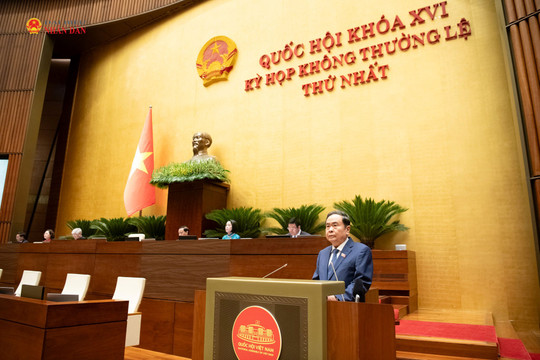 Kỳ họp không thường lệ thứ Nhất: Không chậm trễ, không để lỡ thời cơ phát triển của đất nước