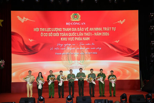 Phát động Hội thi Lực lượng tham gia bảo vệ ANTT ở cơ sở giỏi khu vực phía Nam năm 2026