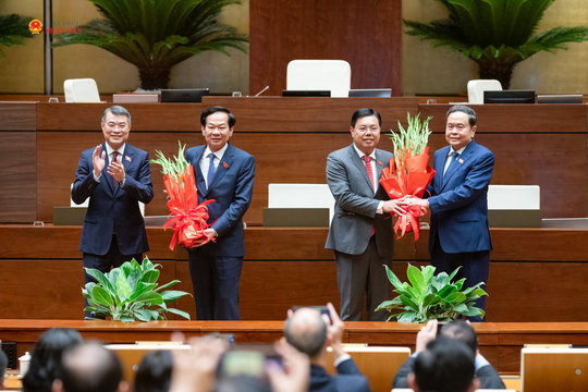 Ông Nguyễn Tiến Hải được Quốc hội phê chuẩn bổ nhiệm giữ chức Bộ trưởng Bộ Nội vụ