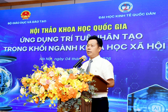Đưa AI vào đào tạo, nghiên cứu và giải quyết các bài toán thực tiễn của khối ngành khoa học xã hội