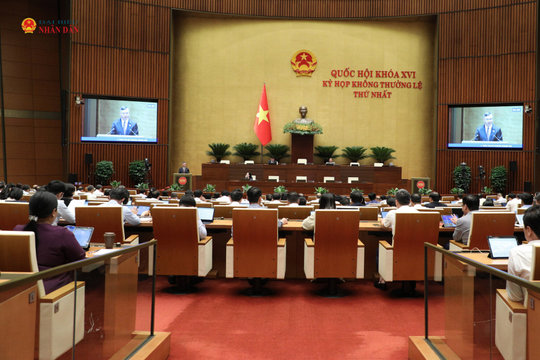 Ngày làm việc thứ 3, Kỳ họp không thường lệ thứ Nhất, Quốc hội khóa XVI