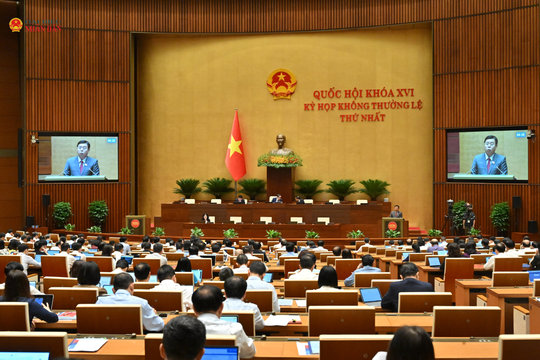 Thông cáo báo chí số 04, Kỳ họp Không thường lệ thứ Nhất, Quốc hội khóa XVI