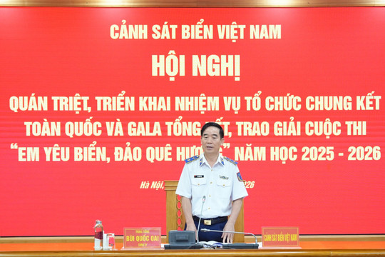 Triển khai nhiệm vụ tổ chức Gala trao giải Cuộc thi “Em yêu biển, đảo quê hương” năm học 2025 - 2026