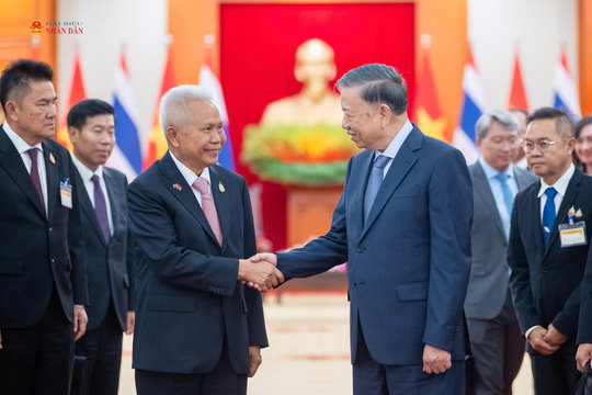 Tổng Bí thư, Chủ tịch nước Tô Lâm tiếp Chủ tịch Quốc hội Thái Lan