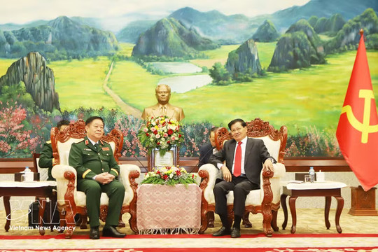 Vietnam, Laos strengthen political, defence ties