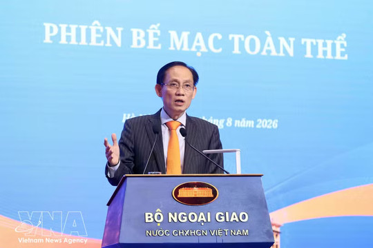 33rd Diplomatic Conference wraps up in Hanoi
