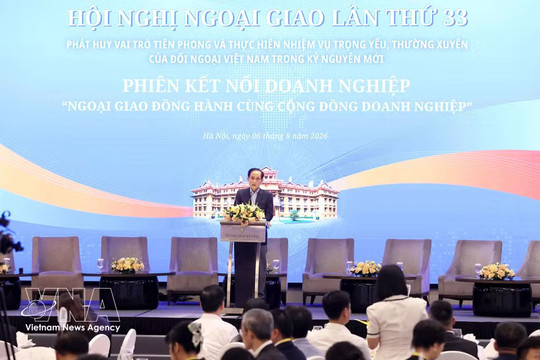 Diplomacy to accompany businesses in expanding Vietnam's development space